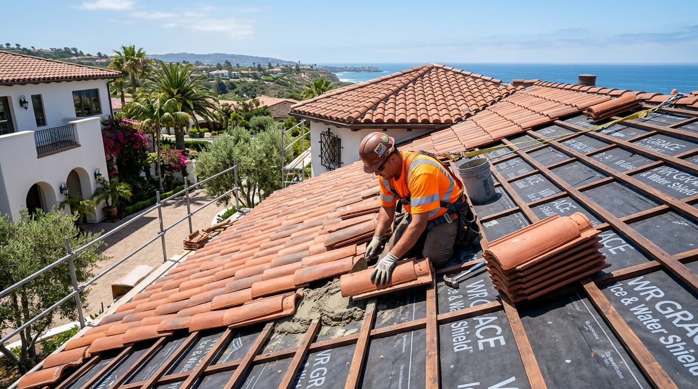 Tile Roofing Installation & Relay