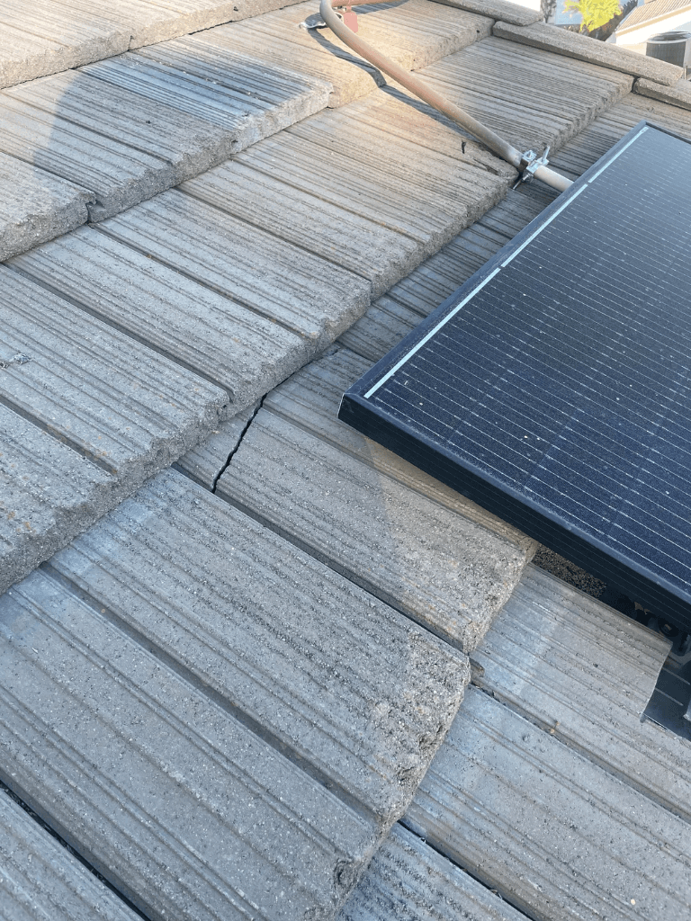Solar Panel Tile Damage Repair photo 1